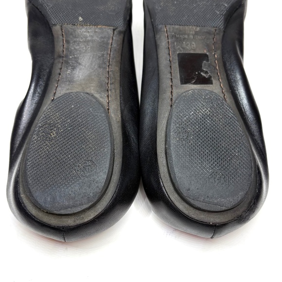 LOEWE Black Leather ballet Flats | 39 - Picture 8 of 10